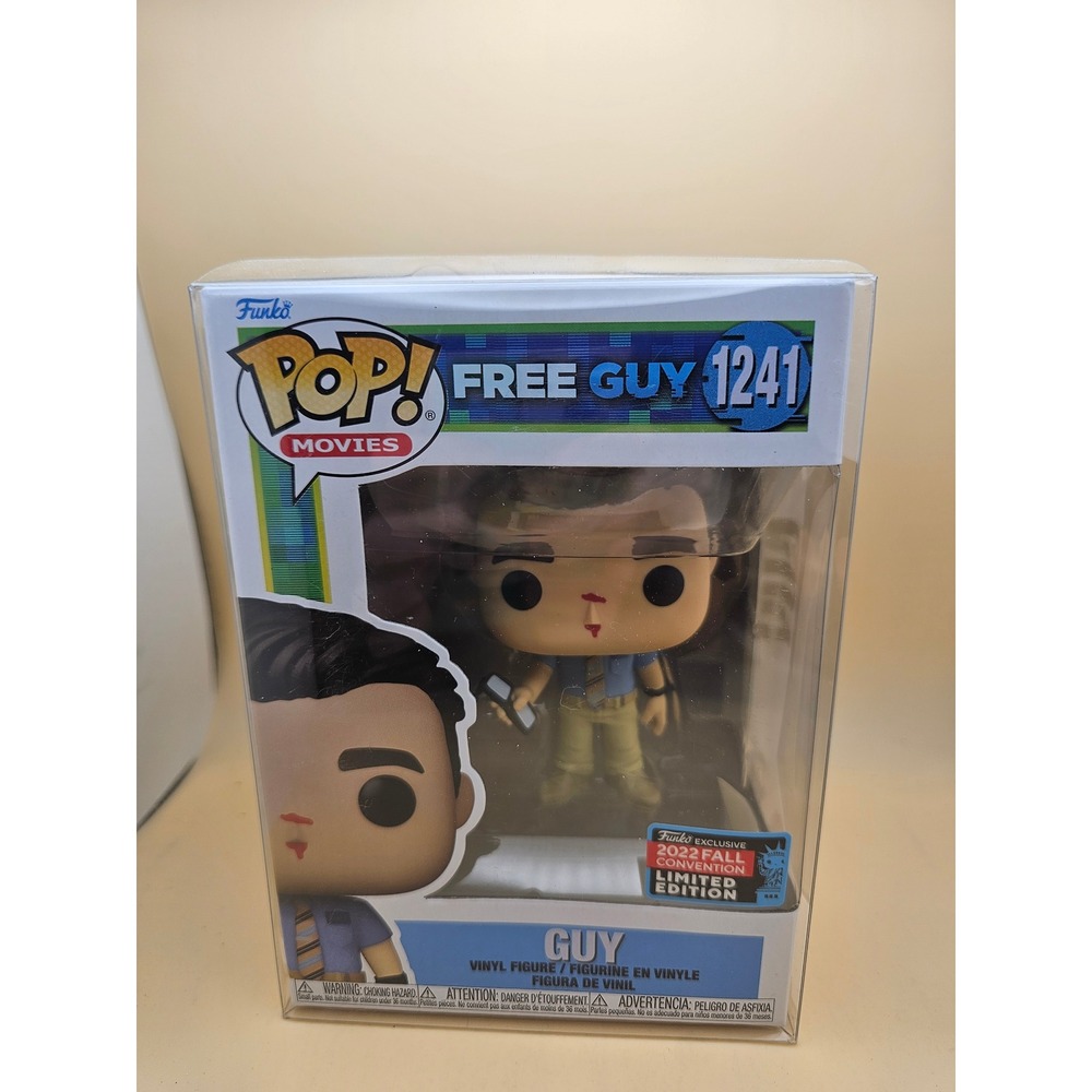 Funko Pop Movies Free Guy Guy 1241 Vinyl Figure Limited Edition Exclusive